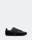 Liam Leather And Suede Low-Top Trainers