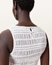 Marion Shirred Sleeveless Top