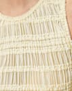 Marion Shirred Sleeveless Top