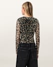 Ellie Mesh Long Sleeve T-Shirt