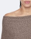 Ellie Asymmetric Knitted Cotton Mini Dress