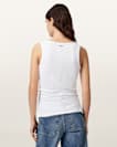 Katarina Boat Neck Slim Fit Tank Top