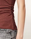 Katarina Boat Neck Slim Fit Tank Top