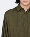 Noora silk blend shirt dress