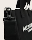 Izzy Logo Print Knitted Mini Tote Bag