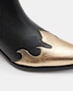 Dellaware Pointed Leather Western Boots
