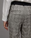 Bea Woven Checked Skinny Fit Trousers
