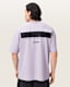 Redact Oversized Embroidered Logo T-Shirt