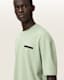 Redact Oversized Embroidered Logo T-Shirt