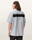 Redact Oversized Embroidered Logo T-Shirt