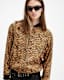 Tour Reversible Leopard Print Bomber Jacket