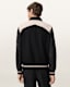 Endleton Contrast Leather Bomber Jacket