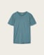 Figure Crew Neck Raw Edge T-Shirt