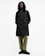 Birdman Hooded Oversized Parka Coat