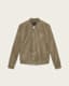 Morten Relaxed Fit Suede Bomber Jacket