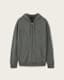 Mode Merino Zip Up Ramskull Hoodie
