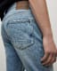 Cigarette Skinny Fit Stretch Denim Jeans