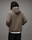 Saka Mottled Wash Ramskull Hoodie