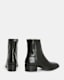 Bonham Stacked Heel Leather Boots