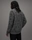 Polk Dot Jacquard Relaxed Crew Jumper