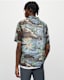 Aquila Short Sleeve Tropical Print Shirt
