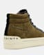 Maverick Leather High Top Trainers