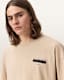 Redact Oversized Embroidered Logo T-Shirt