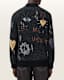 Meller Zip Up Jacquard Cardigan