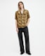 Carcle Leopard Print Relaxed Fit Shirt