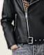 Mick Leather Biker Jacket