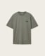 Xander Flocked Logo Oversized T-Shirt