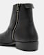 Booker Leather Zip Up Boots