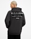 Redact Embroidered Logo Relaxed Hoodie
