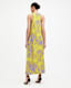 Kura Inspiral Printed Maxi Dress