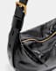 Half Moon Leather Shoulder Bag