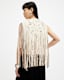 Elias Astral Leather Tassel Gilet