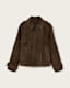 Reya Cropped Suede Mac
