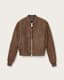 Orten Suede Bomber Jacket