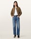 Orten Suede Bomber Jacket