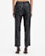 Aurora Leopard Jacquard Trousers