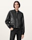 Orten Leather Bomber Jacket