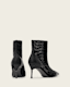 Natasha Mesh Leather Boots
