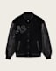 Argon Leather Varsity Leather Jacket