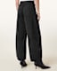Jett Barrel Leg Linen Blend Trousers
