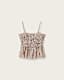Kali Striped Cotton Cami Top