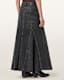 Alma High Rise Denim Skirt