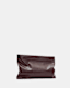 Bettina Leather Clutch Bag