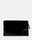 Bettina Shearling Clutch Bag