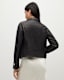 Dalby Slim Fit Leather Biker Jacket