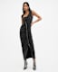 Umbra Draped Zip Slim Fit Dress